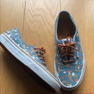 Vans Toy Story Woody Sneakers (Womens 9/Mens 7.5)